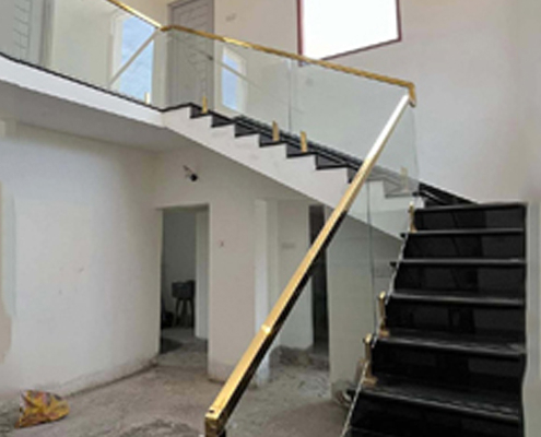 PVD Coating Glass Railing