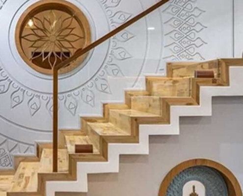 PVD Coating Glass Railing