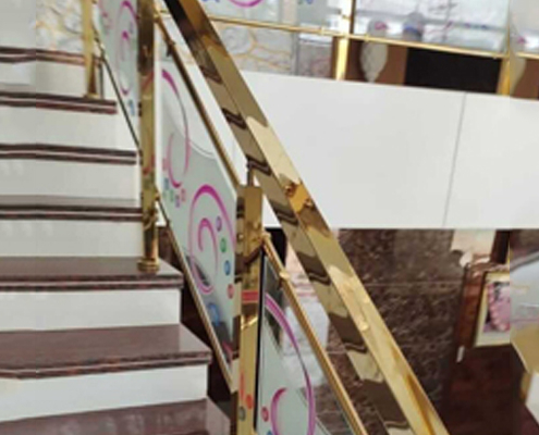 PVD Coating Glass Railing