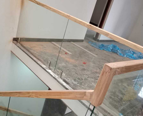 PVD Coating Glass Railing