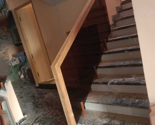 PVD Coating Glass Railing