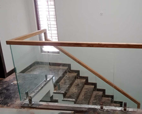 PVD Coating Glass Railing