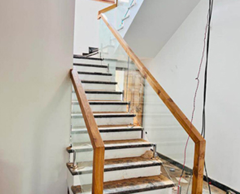 PVD Coating Glass Railing