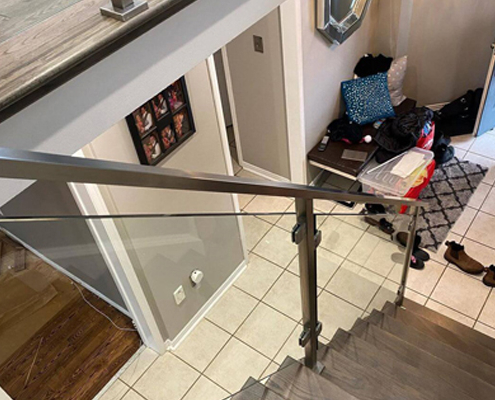 PVD Coating Glass Railing