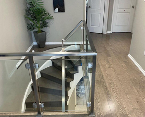 PVD Coating Glass Railing