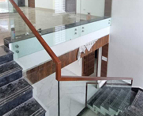 PVD Coating Glass Railing